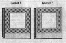 Socket 5,7. Для Pentium совместимых процессоров